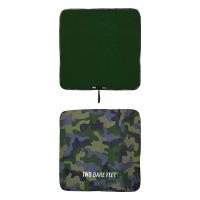 Two Bare Feet Kids Weatherproof Changing Robe & Changing Mat - Green Camo / Green Extra Image 3 Preview